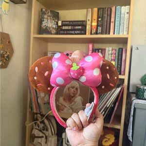 Disney Pink Polka Dot Mouse Ears Headband